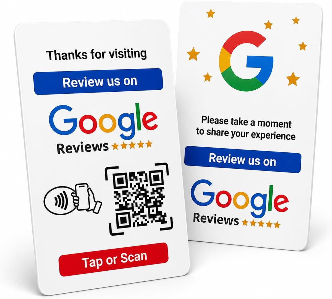 Google Review Card — Starter (placeholder image from Amazon listing - swap before publishing)