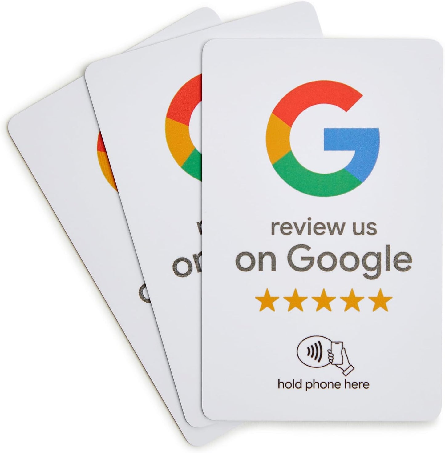 Google Review Tap Card — Pro (placeholder image from ProsperQR listing - swap before publishing)