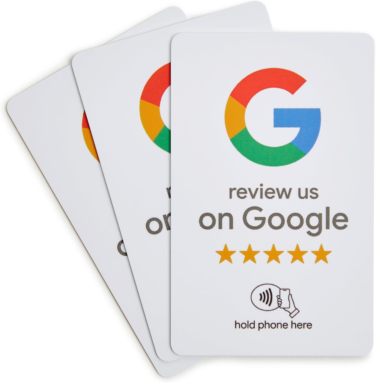 Google Review Tap Card — Pro (placeholder image from ProsperQR listing - swap before publishing)